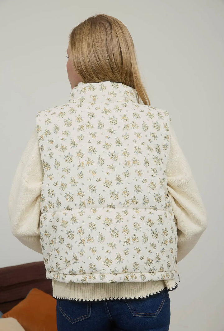 Kadyn | Floral Puffer Vest