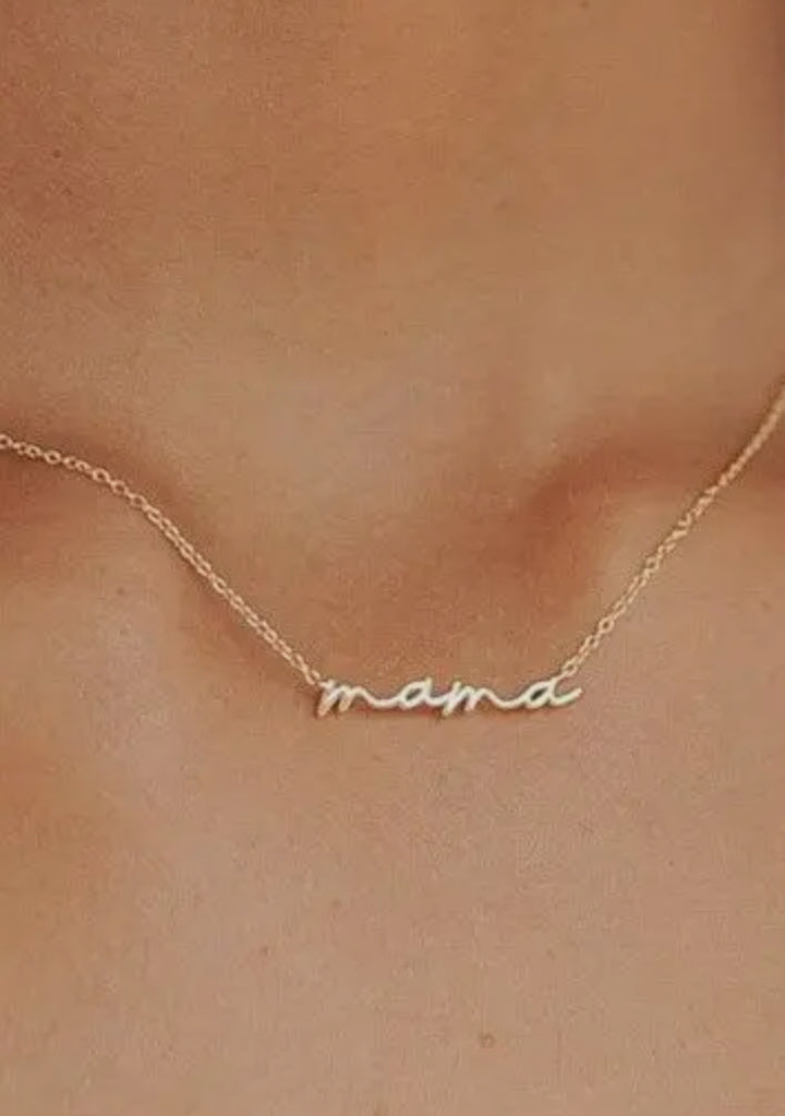 Gold Mama Necklace