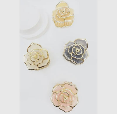 Rose Claw Clips