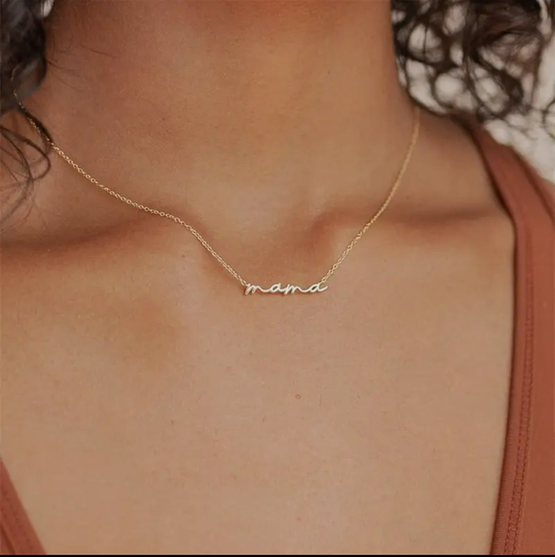 Gold Mama Necklace