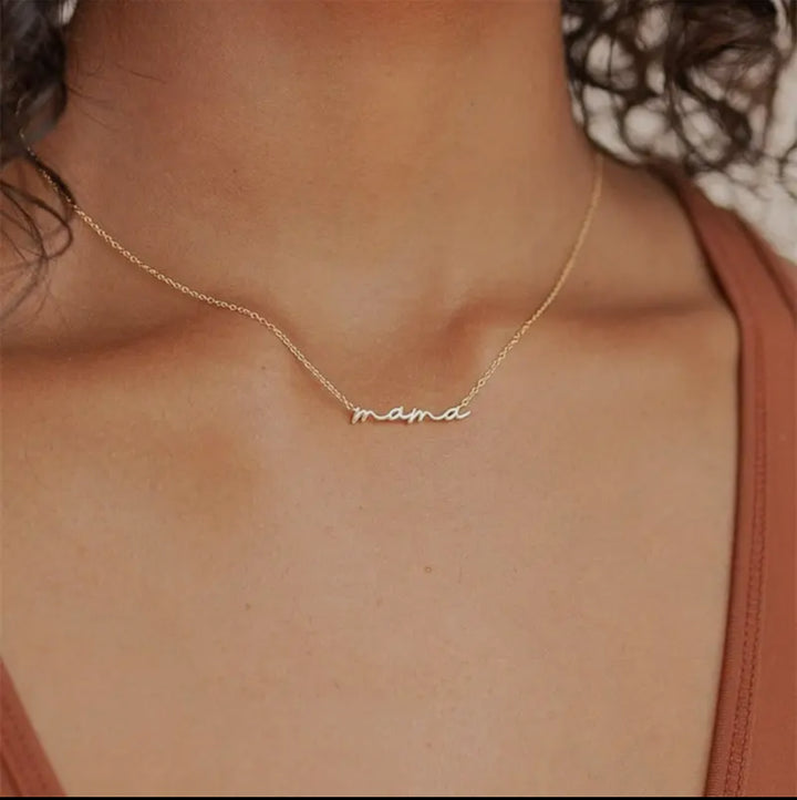 Gold Mama Necklace