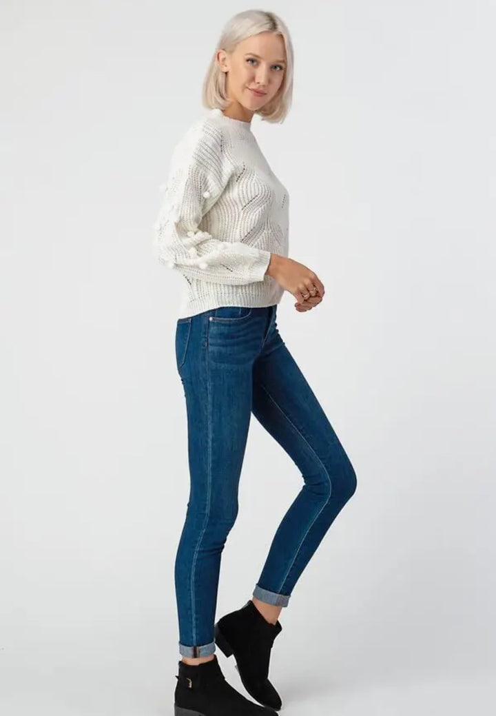 Pom Pom Knit Sweater