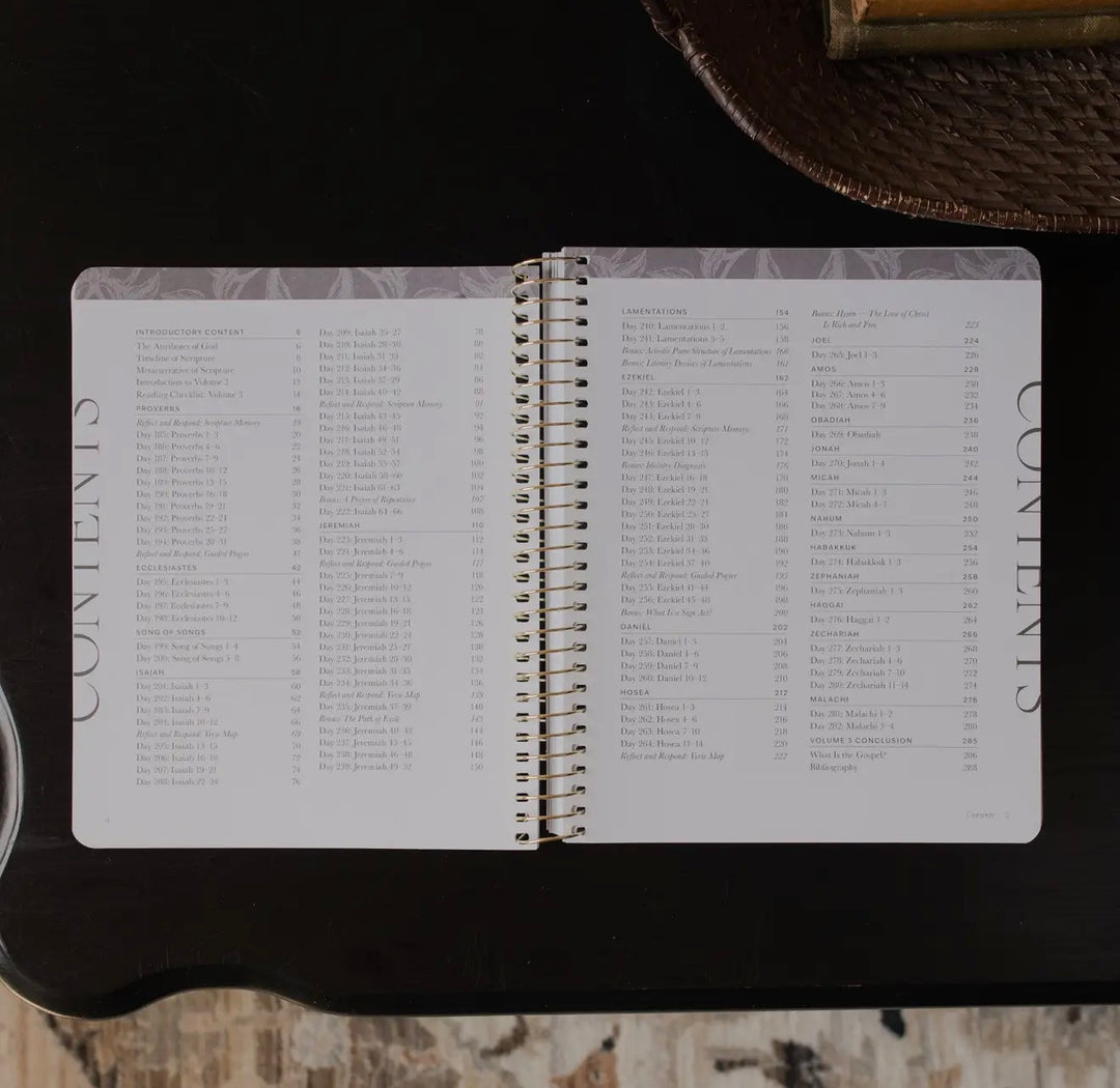 A Year In The Bible | The Daily Grace Co. Volume 3 Proverbs-Malachi